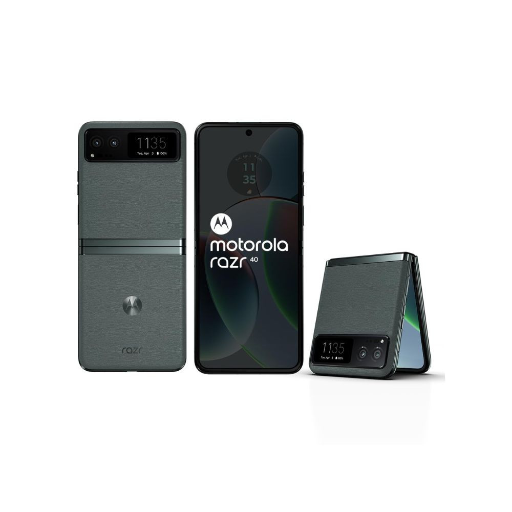 Motorola razr 40 Sage Green 8GB RAM 256GB Storage  External AMOLED Display  69 AMOLED 144Hz Display  64MP Main Camera  Android 13