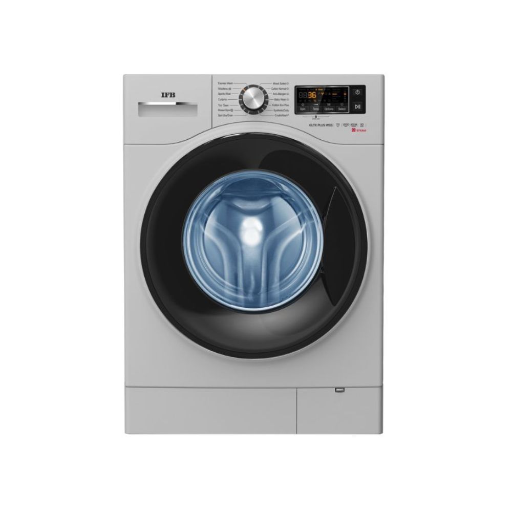 IFB 7 kg Fully Automatic Front Load Washing Machine,Silver (ELITE PLUS WSS 7012)