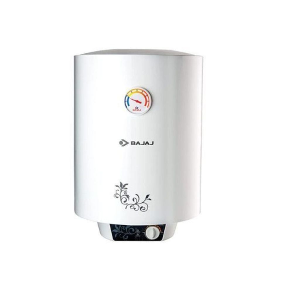 Bajaj New Shakti Storage 15 Litre Vertical Water Heater, White, 4 Star