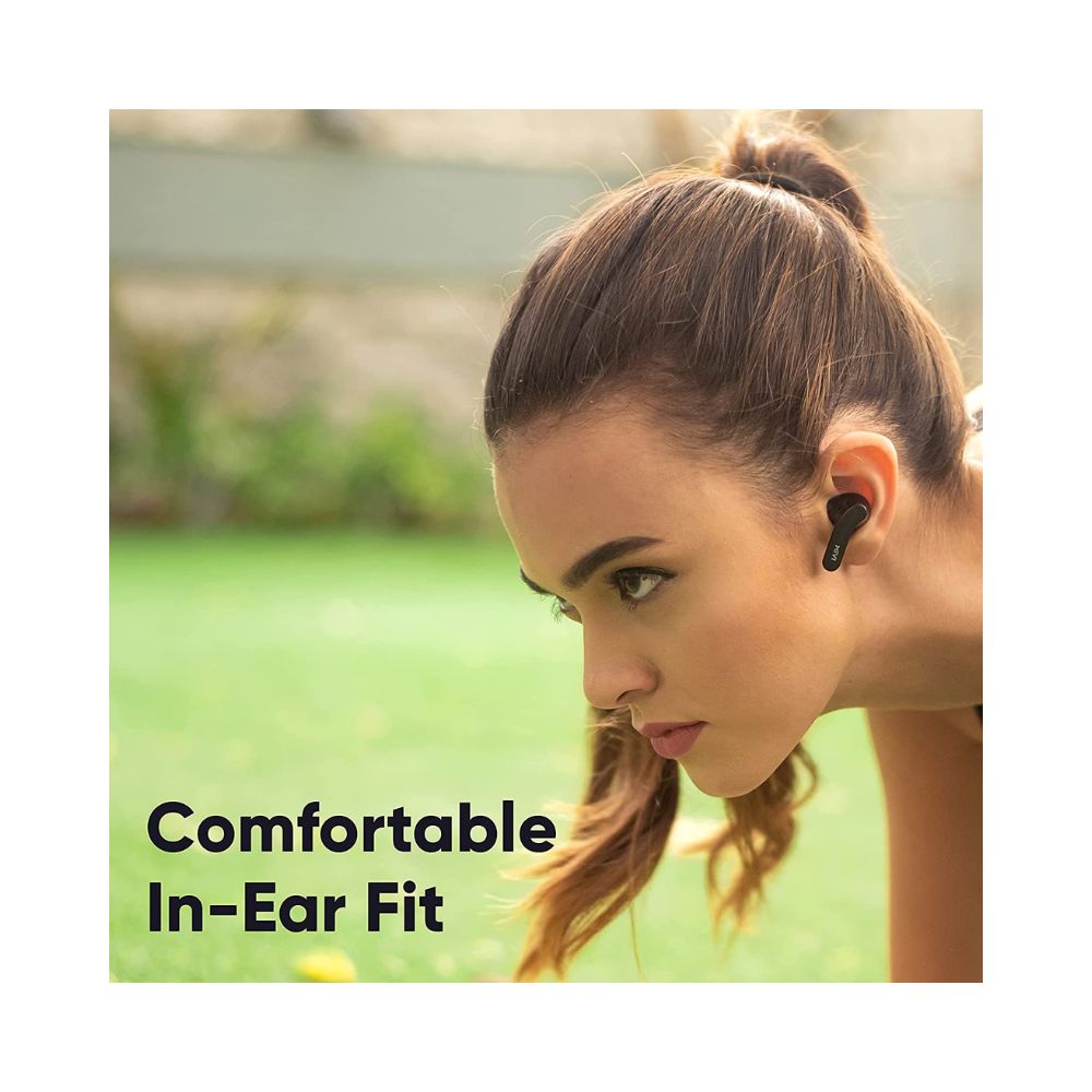 Mivi Duopods A25 Bluetooth Truly Wireless In Ear Earbuds With Mic Upto 40 Hours Playtime With Ipx4 Water Resistance  (Black))