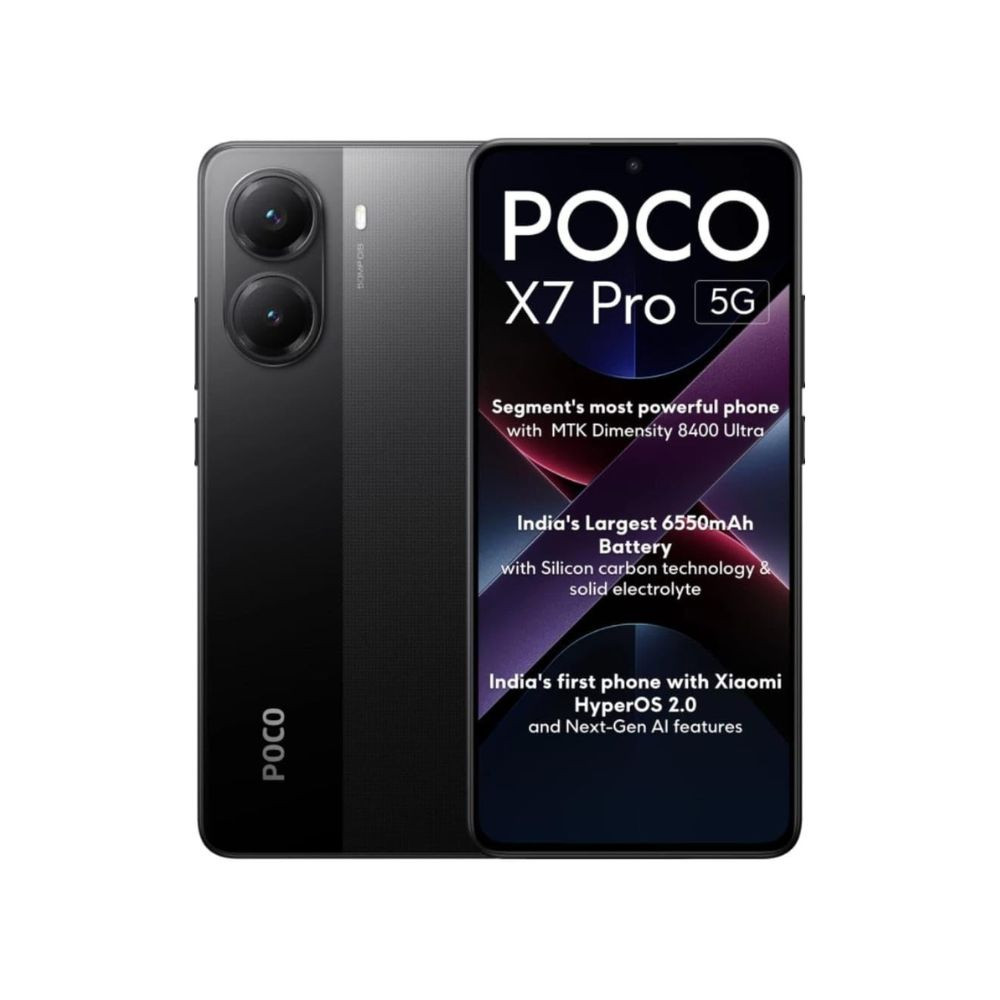 POCO X7 Pro 5G Obsidian Black 256 GB 8 GB RAM