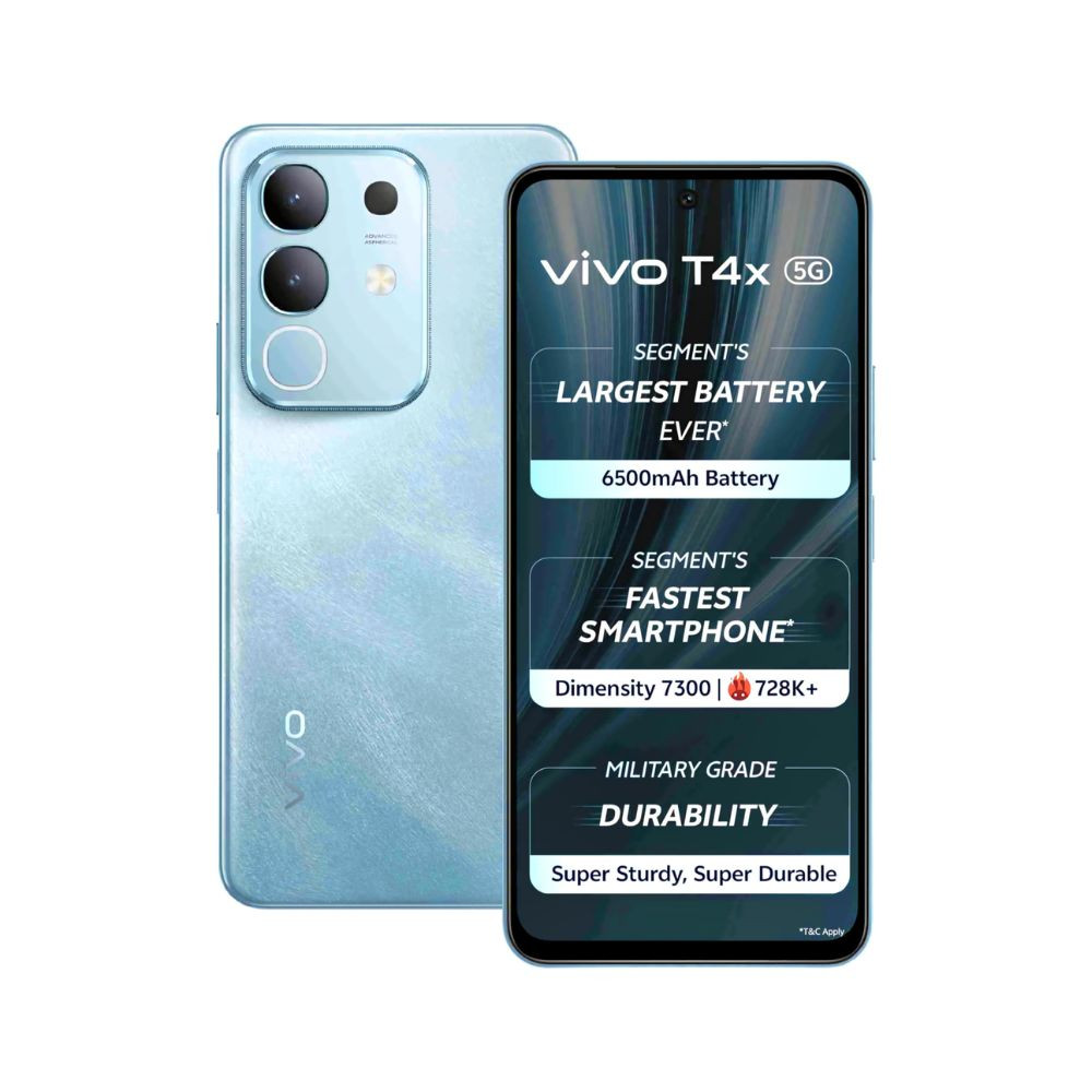 VIVO T4x 5G Marine Blue 8GB RAM  256GB Storage