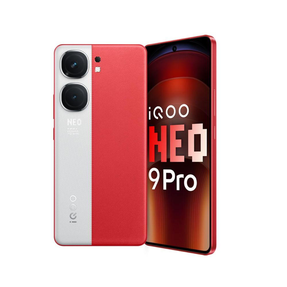 iQOO Neo9 Pro 5G Fiery Red 8GB RAM 128GB Storage  Snapdragon 8 Gen 2 Processor  Supercomputing Chip Q1  Flagship Level Sony IMX920 Camera