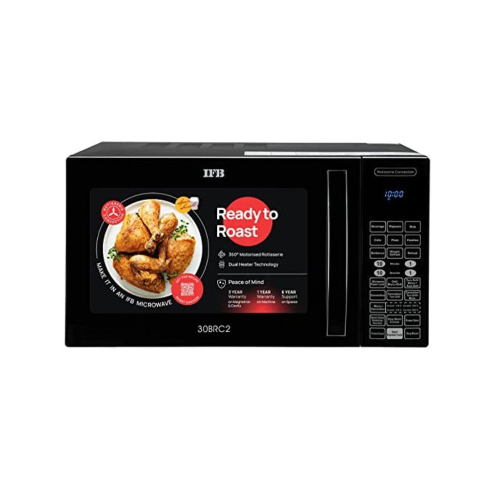IFB 30 L Convection Microwave Oven 30BRC2 Black With Starter Kit