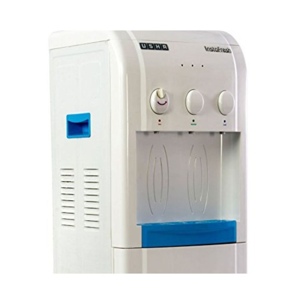 USHA Instafresh Floor Standing - Hot Normal  Cold Water Dispenser White