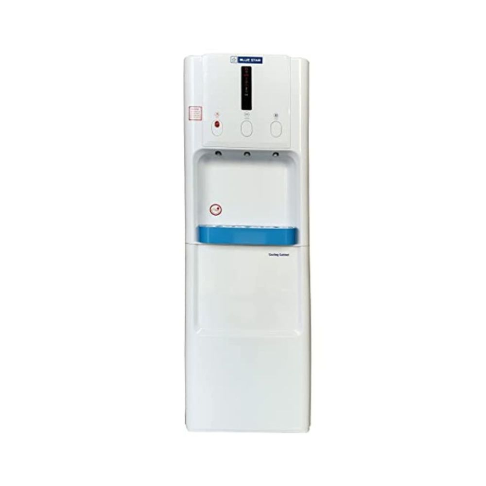 BLUE STAR UA Series Bottled Water Dispenser 3 Tap FLR HOT Cold Normal  5 LiterHour Water Capacity