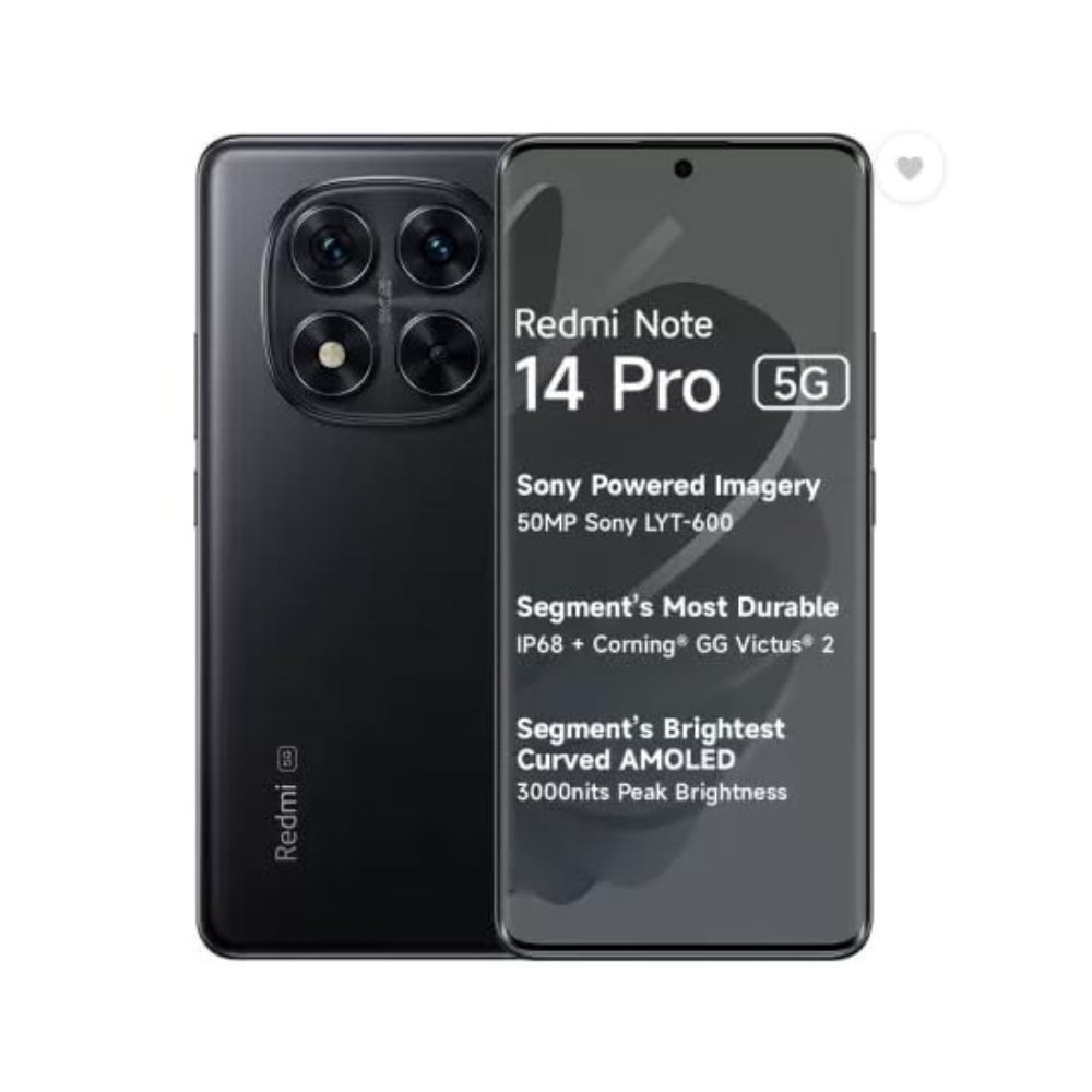 Redmi Note 14 Pro 5G Titan Black 256 GB 8 GB RAM