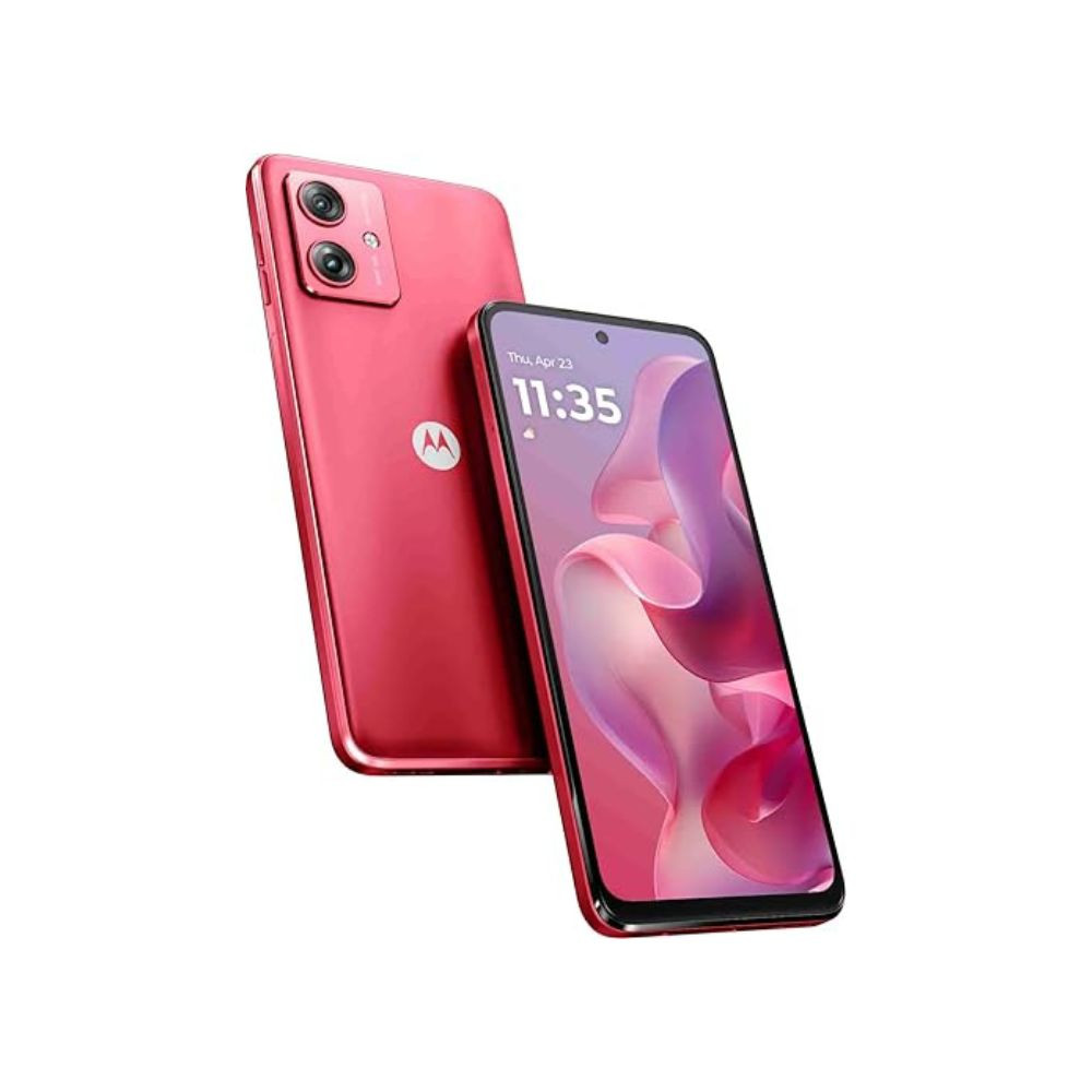 Motorola G64 5G Red Berry 12GB RAM 256GB Storage  Expandable Upto 2TB  50MP OIS  8MP  16MP Front Camera  MediaTek Dimensity 7025 Processor  6000 mAh Battery