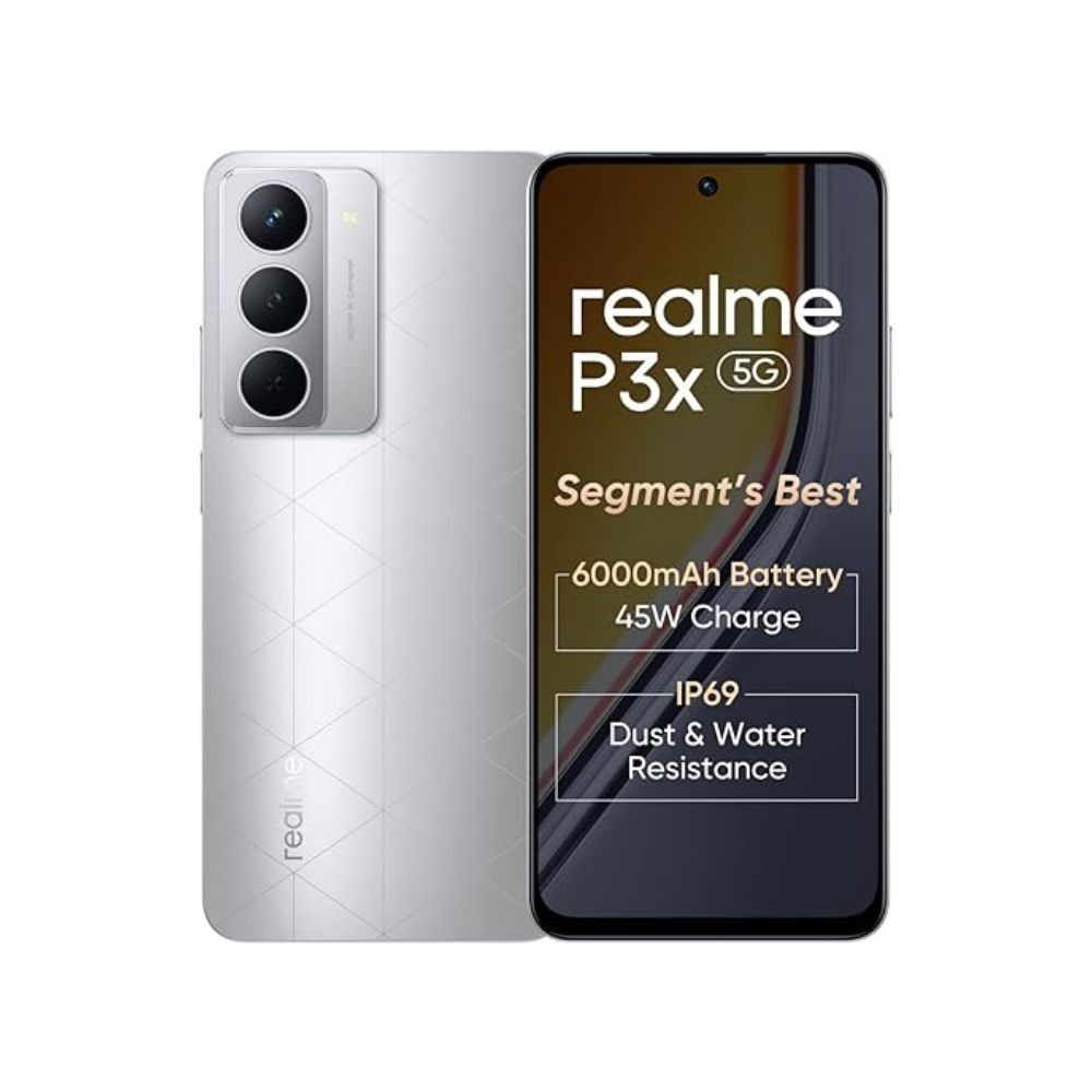 realme P3x 5G Lunar Silver 8 GB RAM  128GB Storage