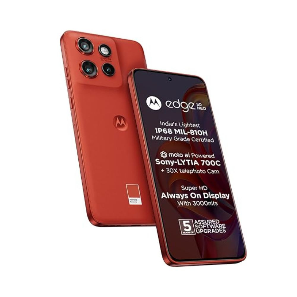 Motorola Edge 50 Neo 5G Pantone Poinciana 8GB RAM 256GB Storage
