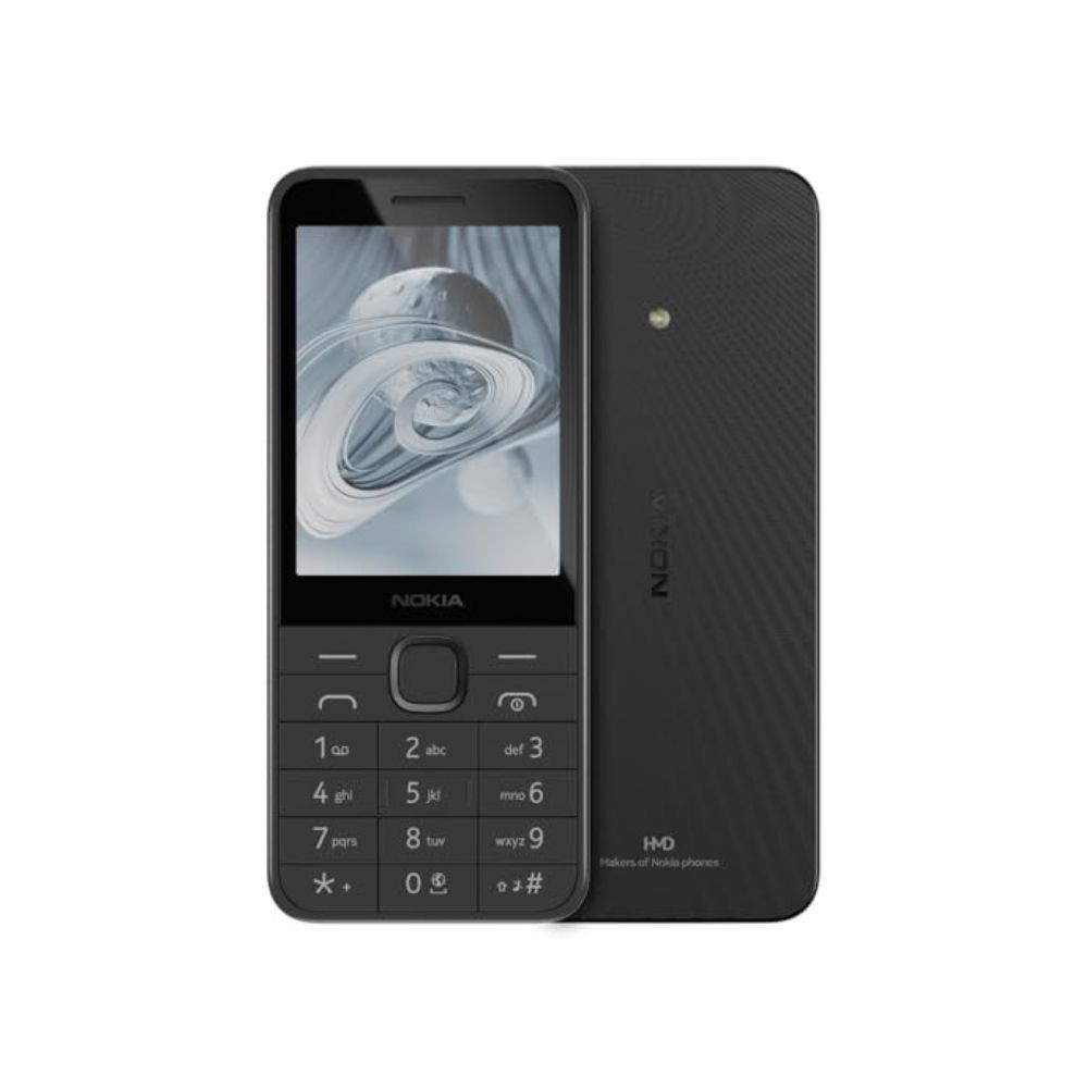 Nokia 220 4G  All-New 4G Keypad Phone with Dual SIM Built-in UPI App Wireless FM Radio MP3 Player Bluetooth  USB Type C  Black