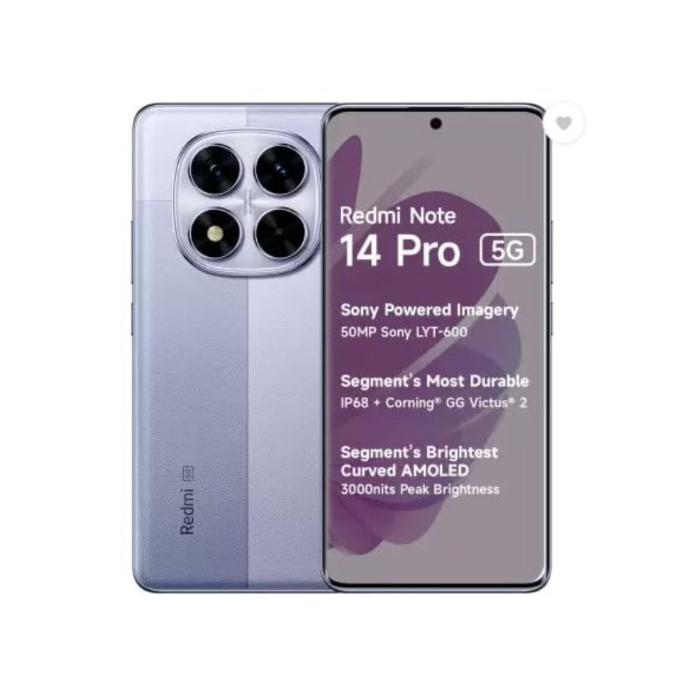 Redmi Note 14 Pro 5G Phantom Purple 128 GB 8 GB RAM