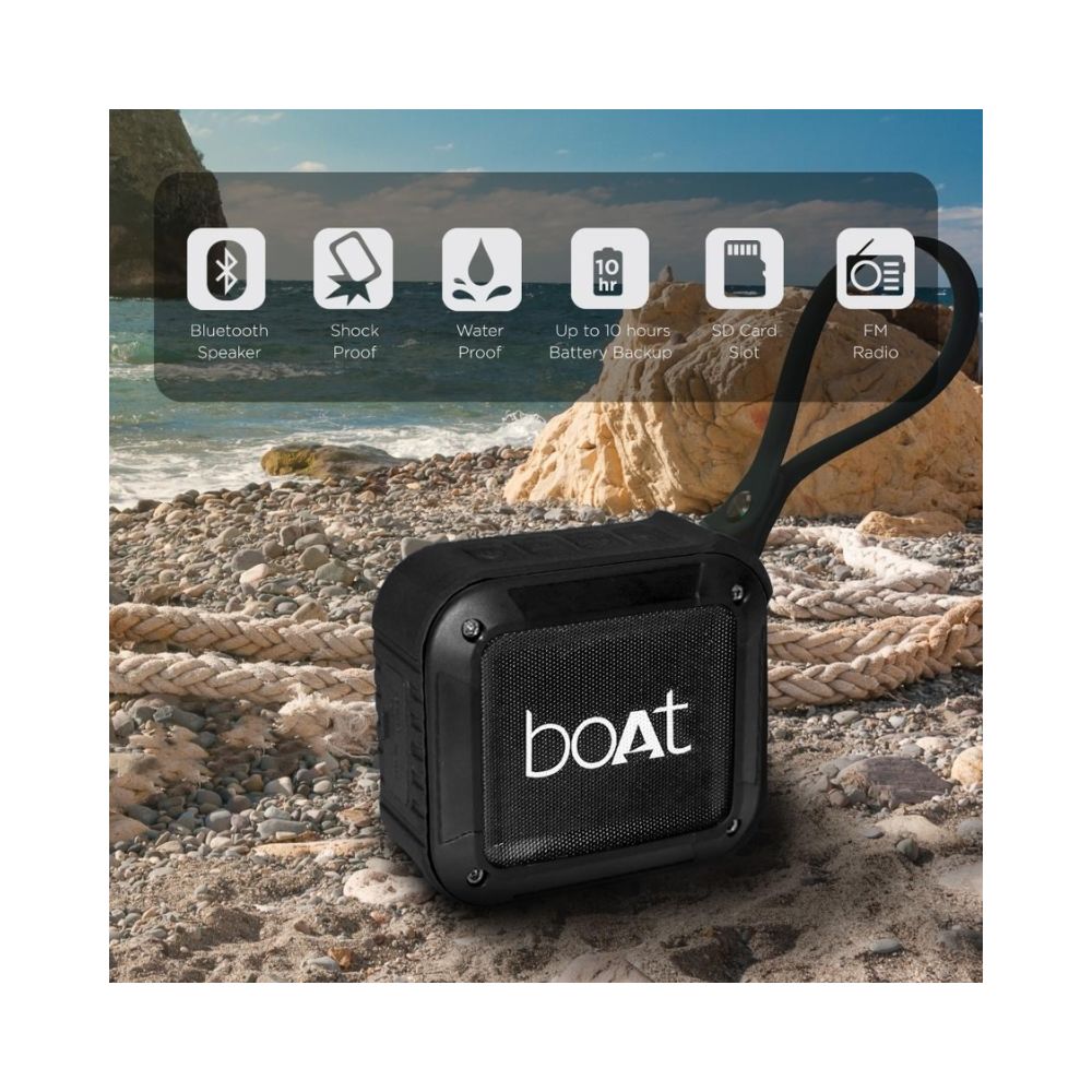 boAt Stone 210 3 W Bluetooth Speaker (Black, Mono Channel)
