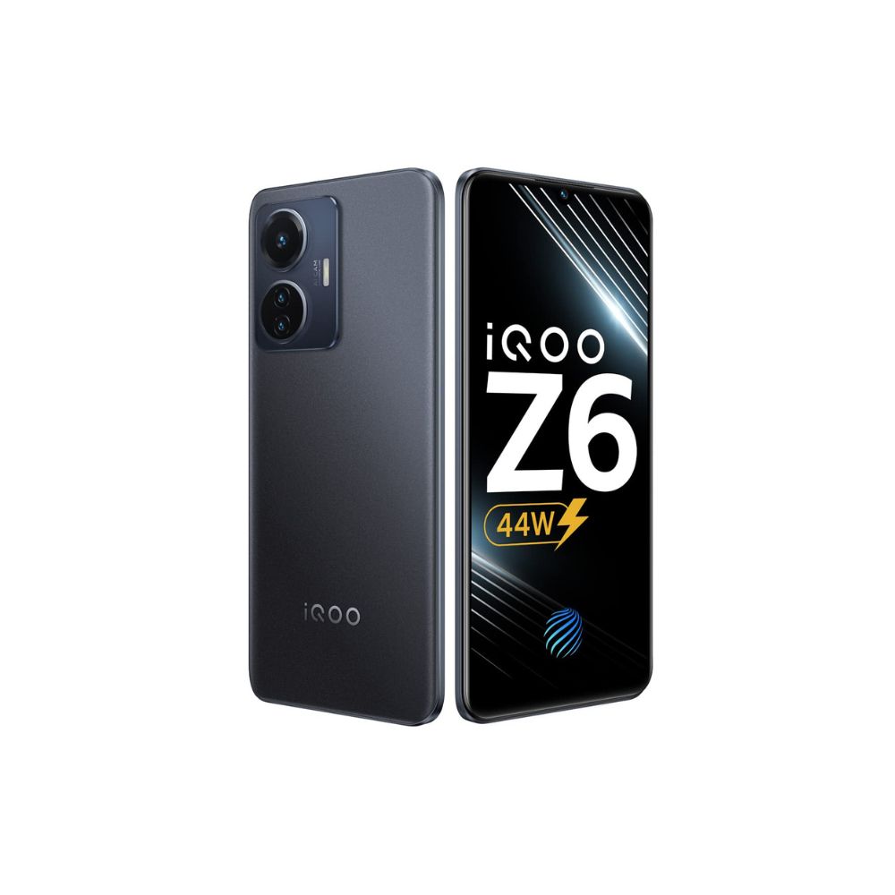 iQOO Z6 44W (Raven Black, 6GB RAM, 128GB Storage)