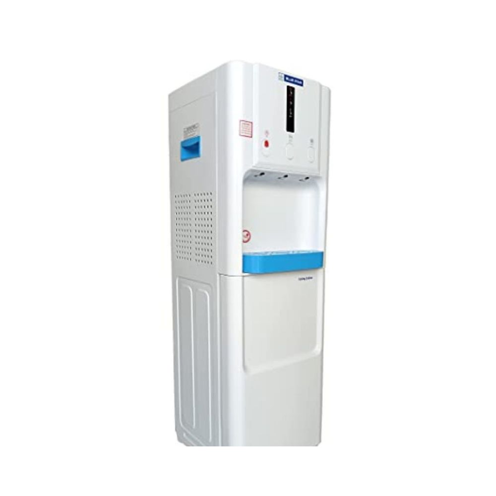 BLUE STAR UA Series Bottled Water Dispenser 3 Tap FLR (HOT, Cold, Normal) | 5 Liter/Hour Water Capacity