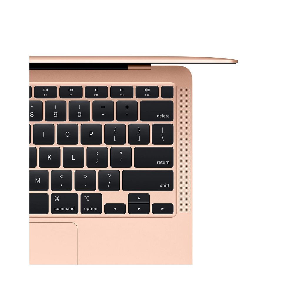 2020 Apple MacBook Air Laptop: Apple M1 chip, 13.3-inch/33.74 cm Retina Display, 8GB RAM, 256GB SSD Storage, Backlit Keyboard, FaceTime HD Camera, Touch ID. Works with iPhone/iPad; Gold