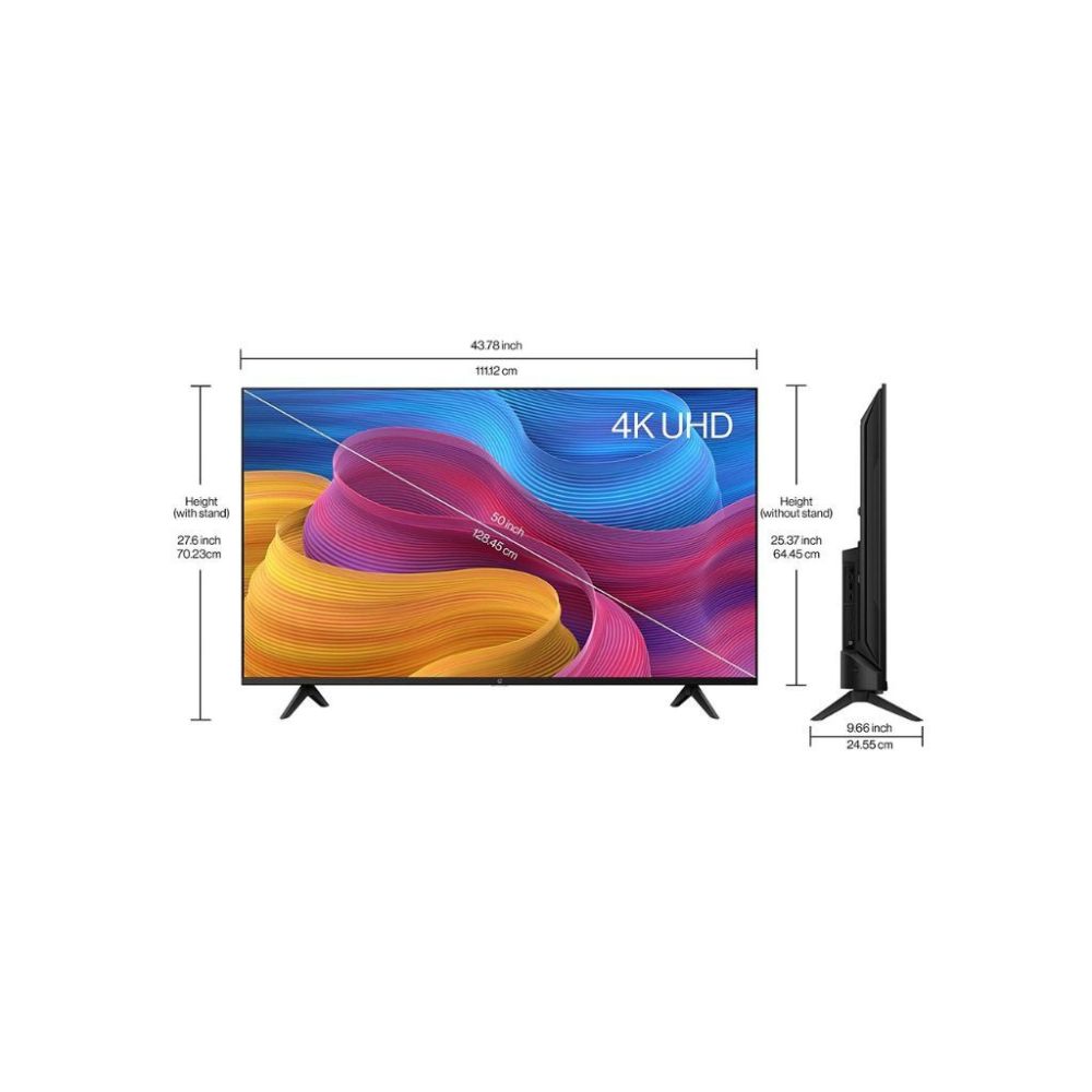 OnePlus 108 cm 43 inches Y Series 4K Ultra HD Smart Android LED TV 43Y1S Pro Black