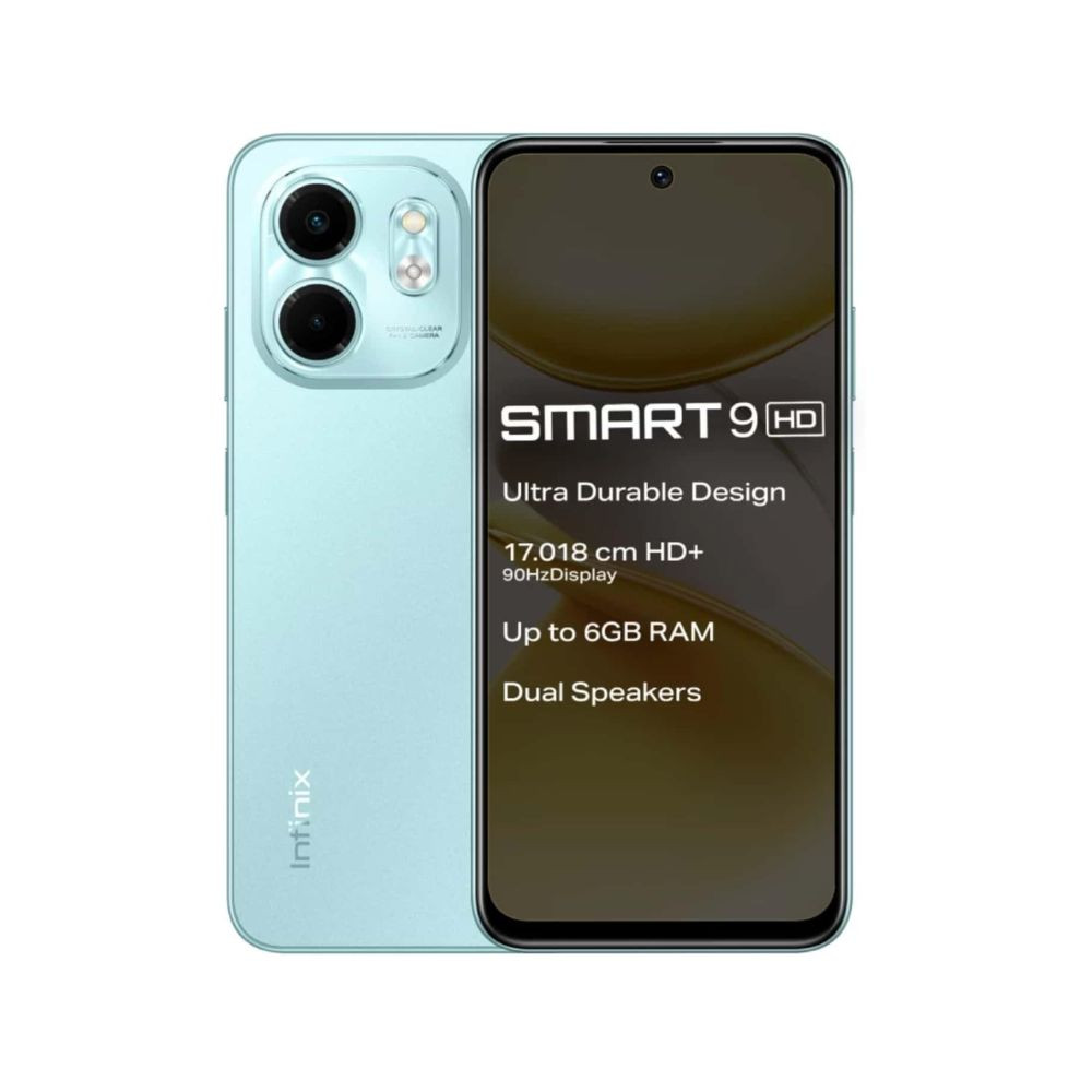 Infinix Smart 9 HD Mint Green 64 GB 3 GB RAM