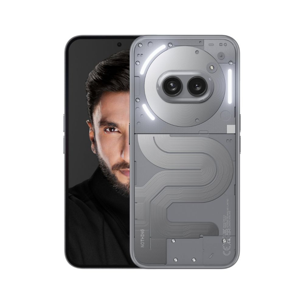 Nothing Phone 2a Plus Grey 8GB RAM 256GB Storage  Up to 16GB RAM  Dimensity 7350 Pro 5G Processor  50MP  50MP  50MP Front Camera  67 AMOLED Display  56 Minutes Charge of 100
