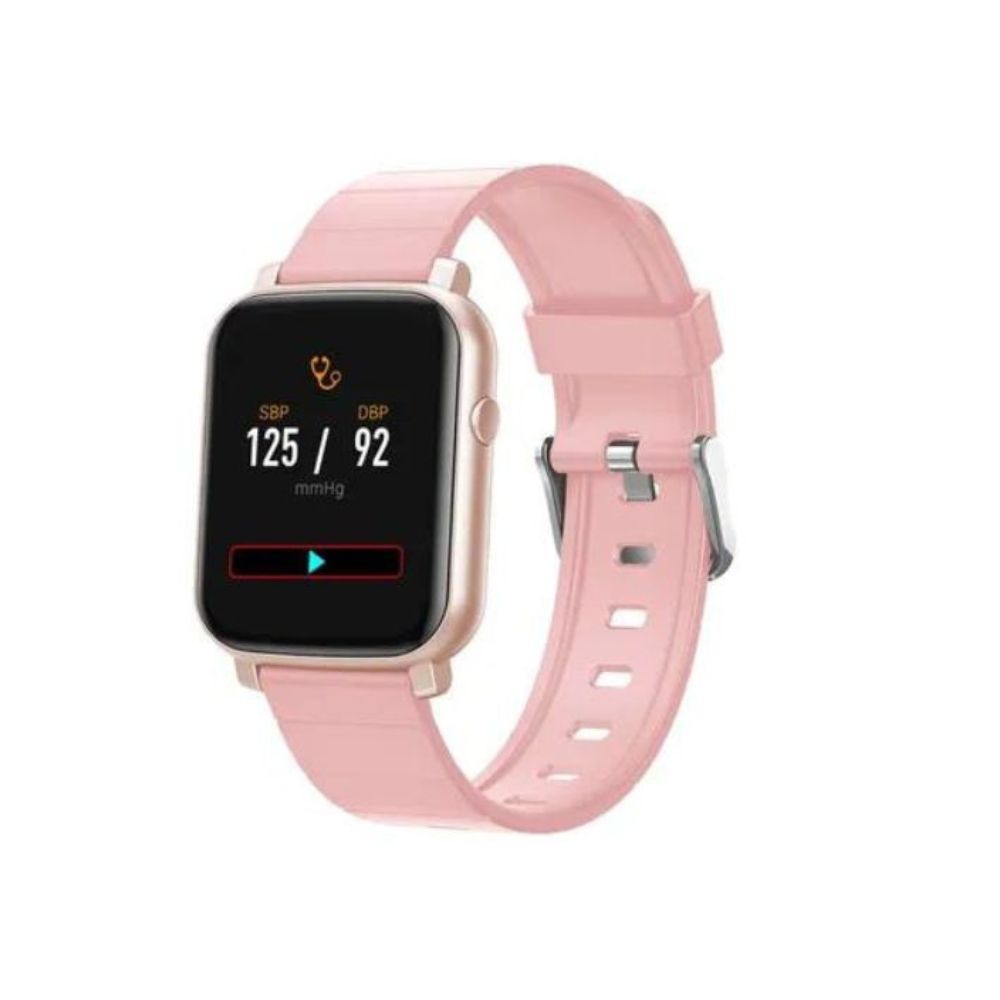 French Connection F1 Touch Screen Unisex Smartwatch with Heart Rate & Blood Pressure Monitoring - Pink