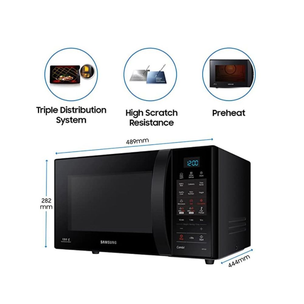 Samsung 21 L Convection Microwave Oven (CE73JD-B1/XTL, Black)