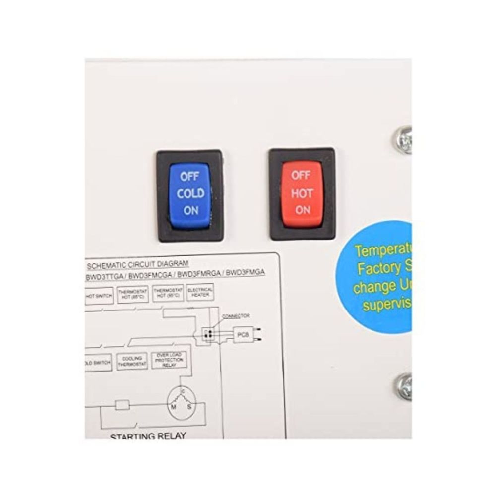 Blue Star Water Dispenser Floor Model FMCGA White