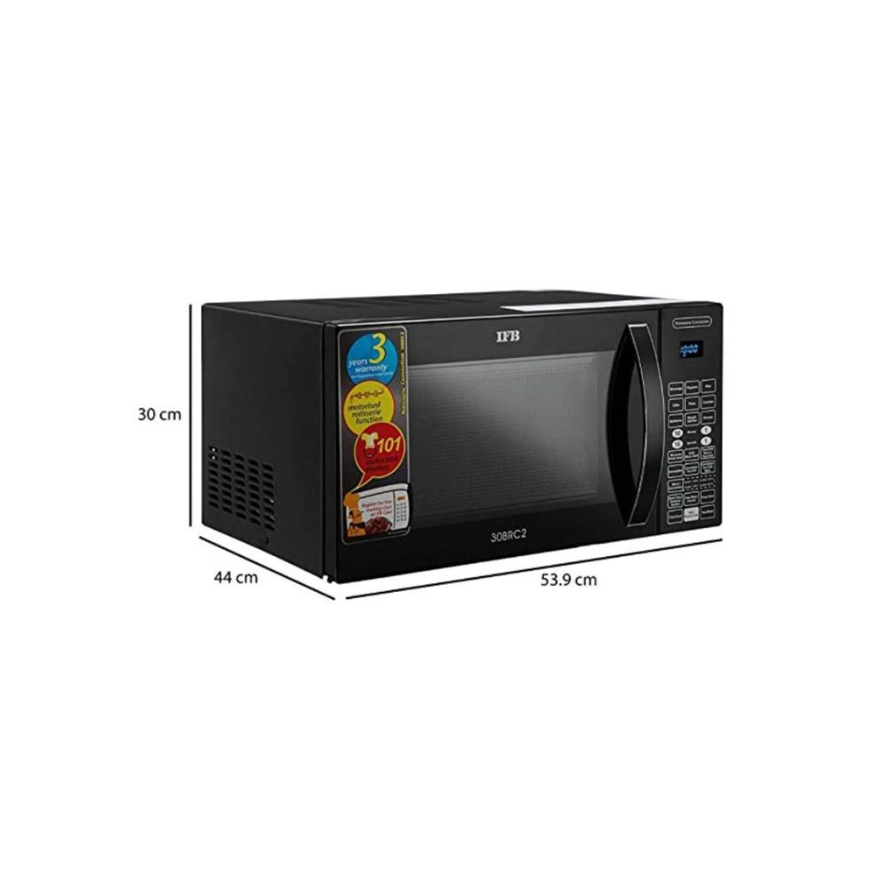 IFB 30 L Convection Microwave Oven 30BRC2 Black With Starter Kit