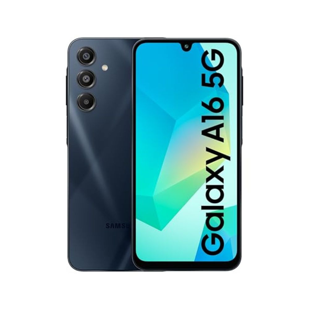 Samsung Galaxy A16 5G Blue Black 6GB RAM 128GB Storage  Super AMOLED  50MP Triple Camera with Ultra Wide Lens  6 OS  6 Years Security Updates  IP54  Tap  Pay  5000mAh