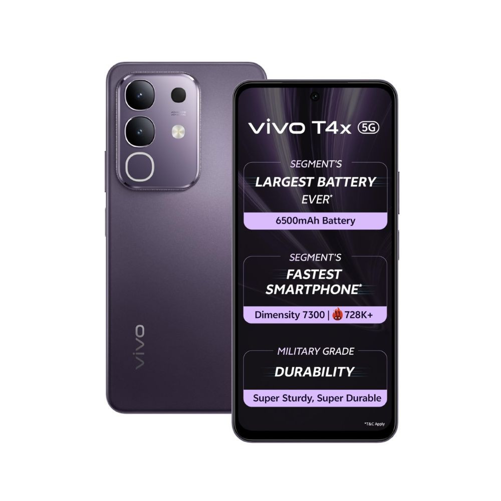 VIVO T4x 5G Pronto Purple 6GB RAM  128GB Storage