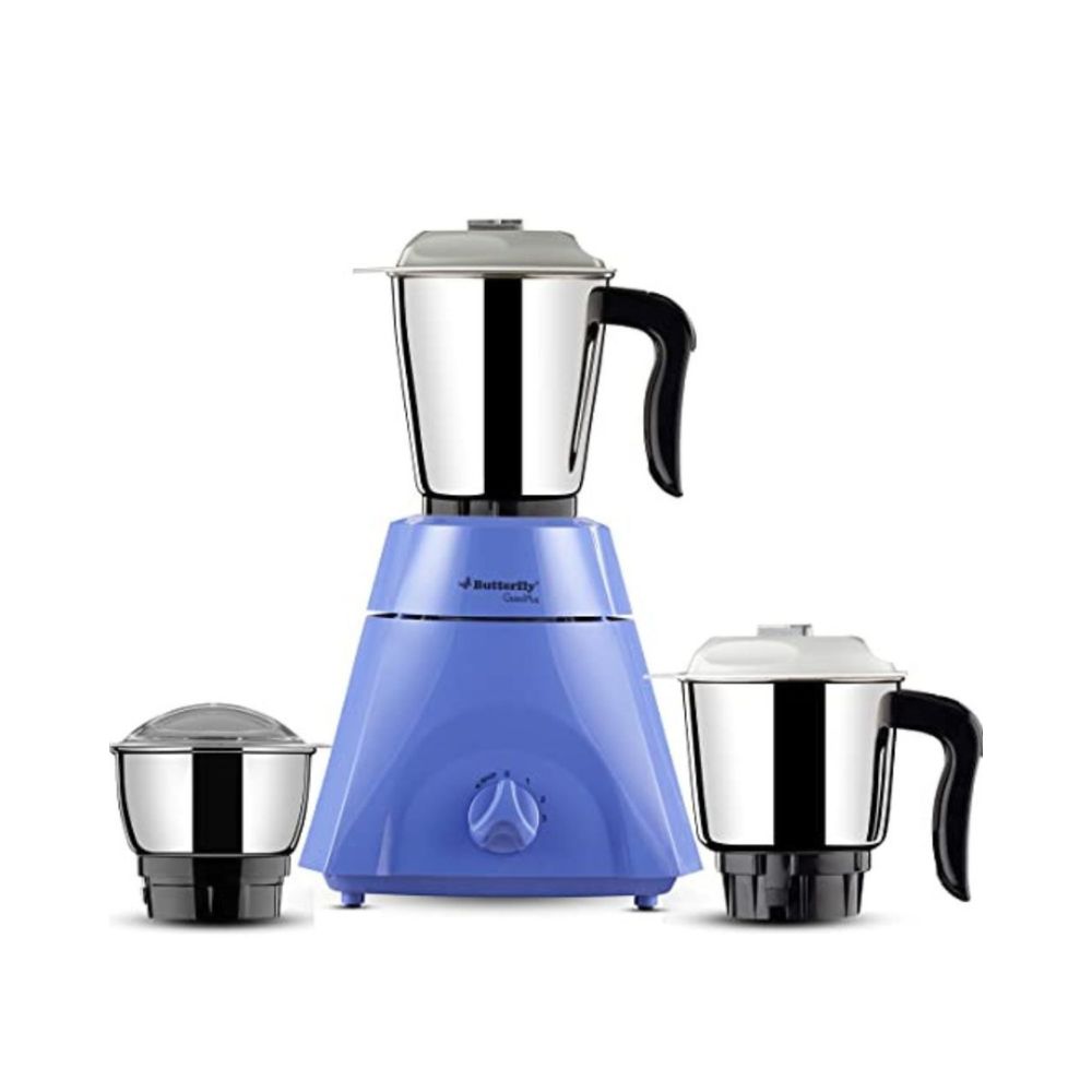 Butterfly Grand Plus 750-Watt Mixer Grinder with 3 Jars Violet