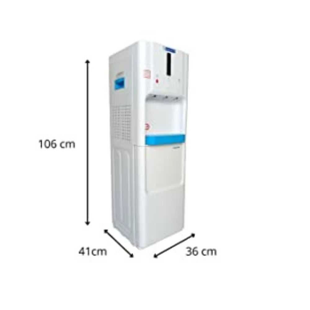 BLUE STAR UA Series Bottled Water Dispenser 3 Tap FLR HOT Cold Normal  5 LiterHour Water Capacity