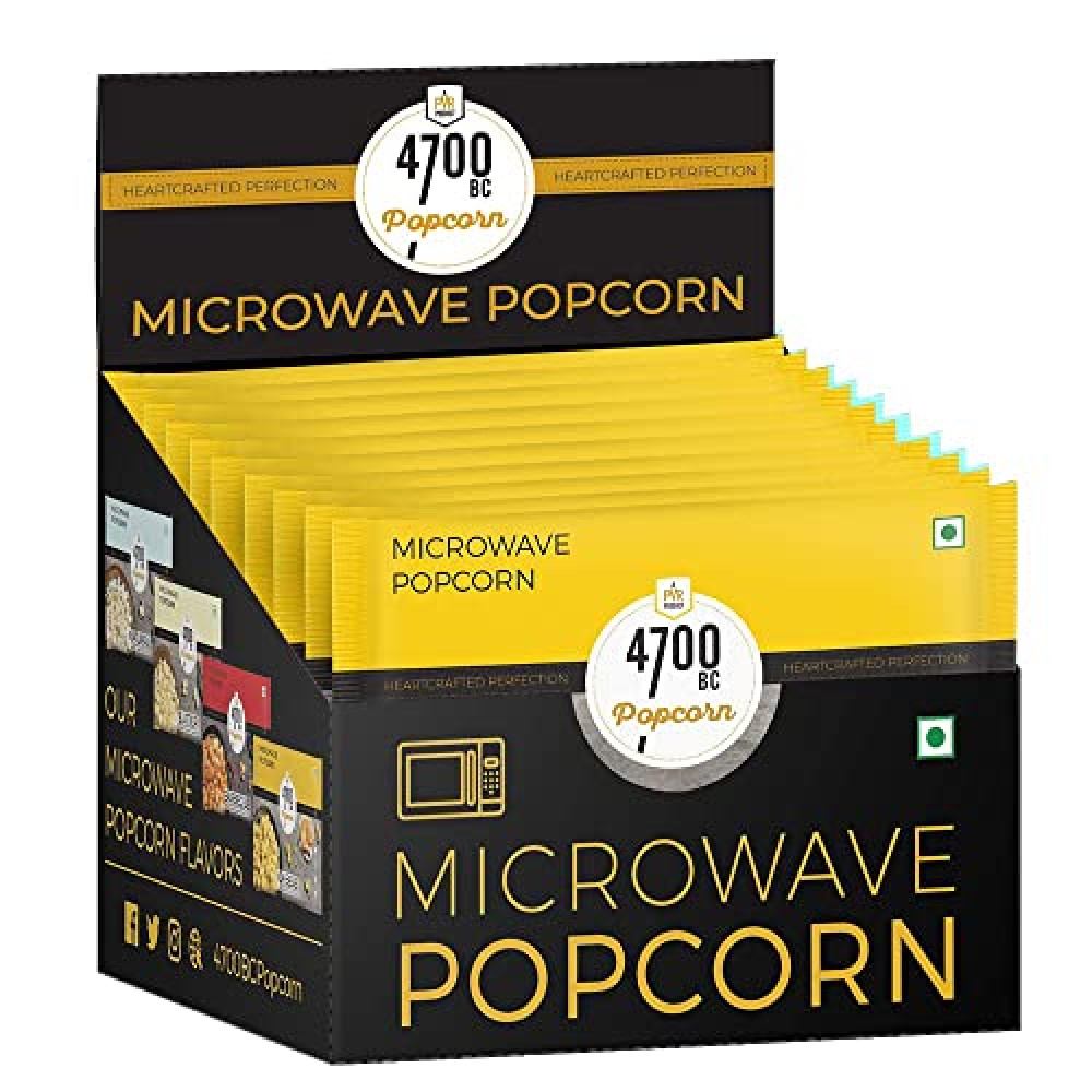 4700BC Popcorn, Microwave Bag, Cheese, 940g (Pack of 10)