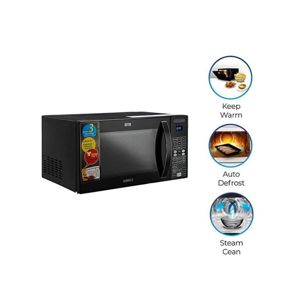 IFB 30 L Convection Microwave Oven 30BRC2 Black With Starter Kit