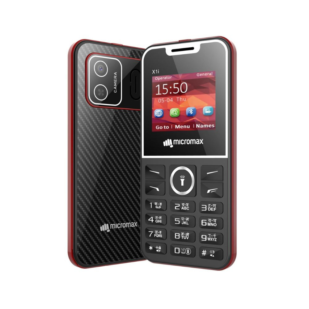 Micromax X1i Smart Plus - Black Red