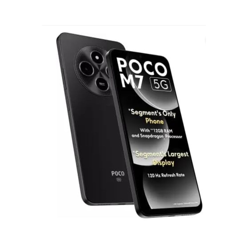 POCO M7 5G Satin Black 6GB 128GB