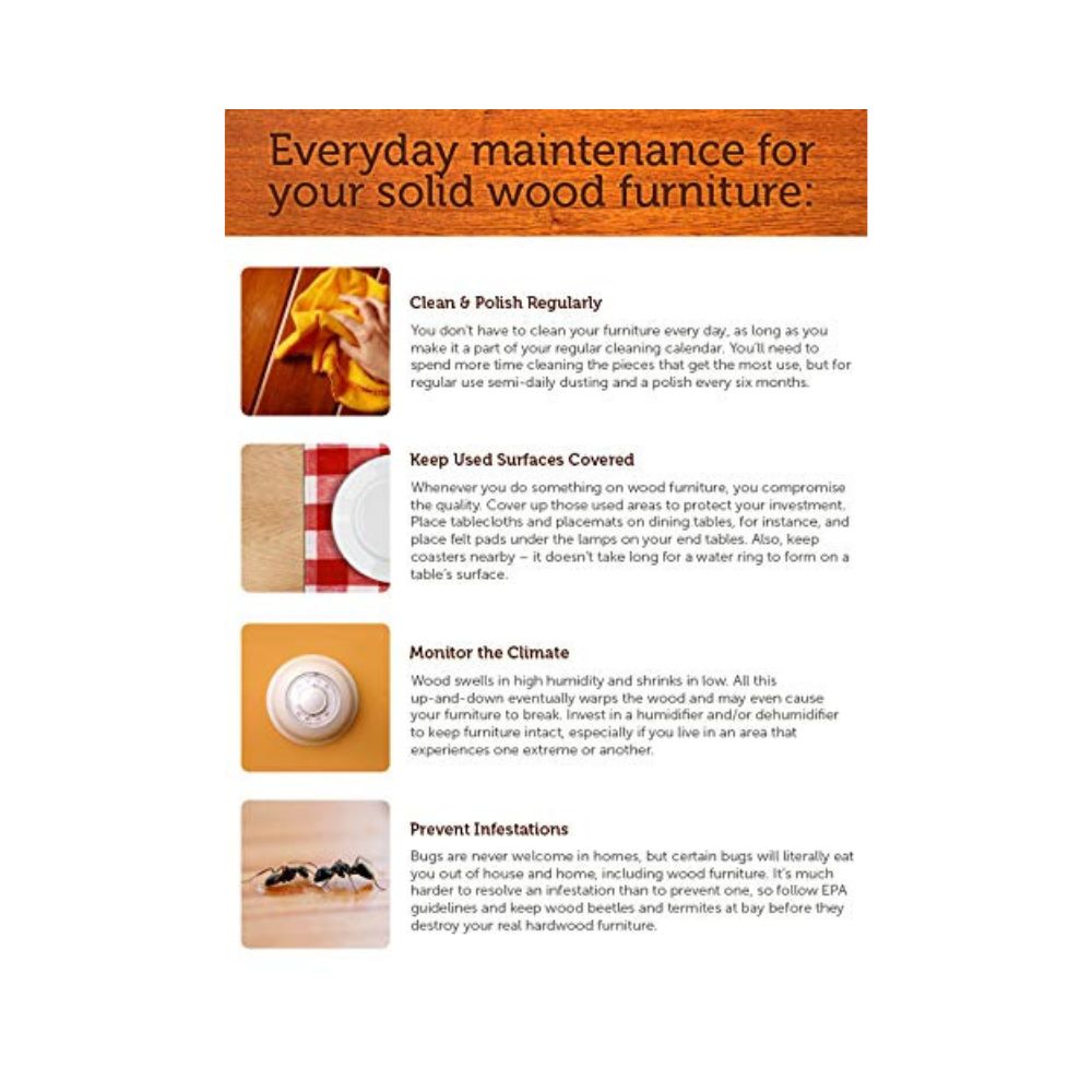 Wosta Multipurpose Real Sheesham Wooden Big Revolving Spice Rack 4 in 1