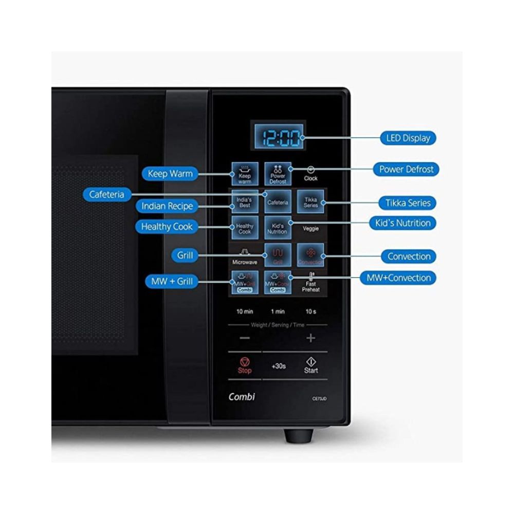 Samsung 21 L Convection Microwave Oven CE73JD-B1XTL Black