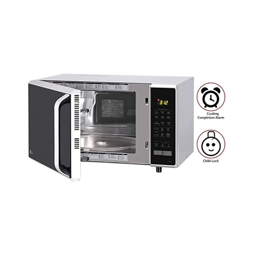 LG 28 L Convection Microwave Oven MC2846SL Silver