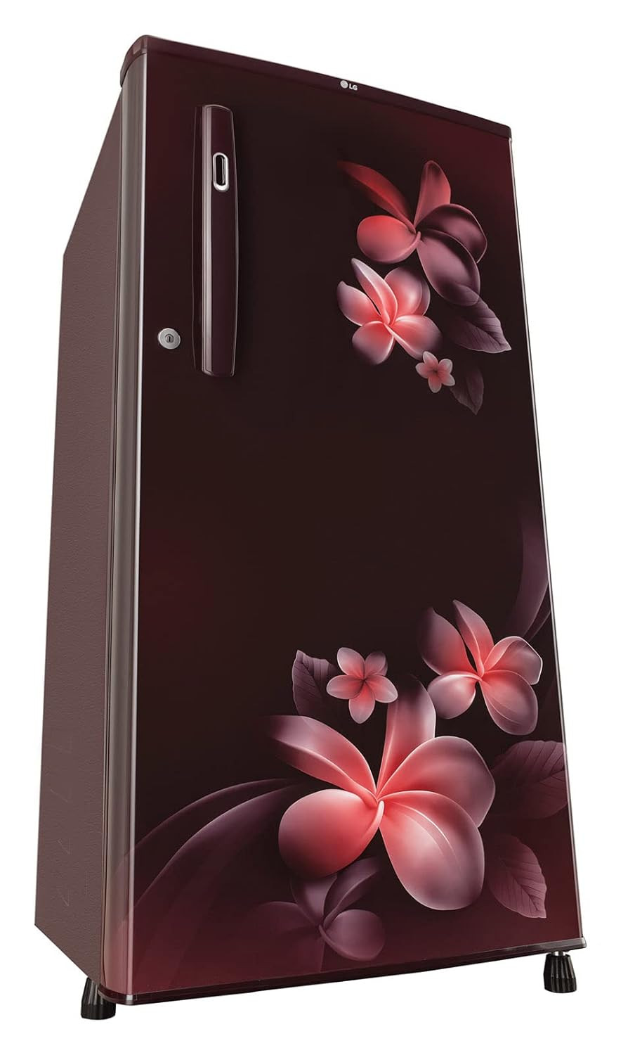 LG 190L 2 Star Direct-Cool Single Door Refrigerator GL-B199OSPC Scarlet Plumeria Fast Ice Making 2022 Model