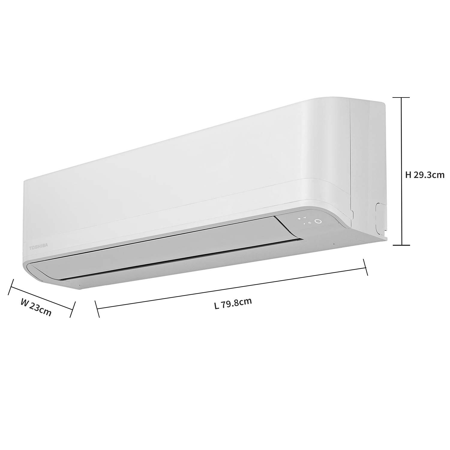 TOSHIBA 1 Ton 3 Star Inverter Split AC