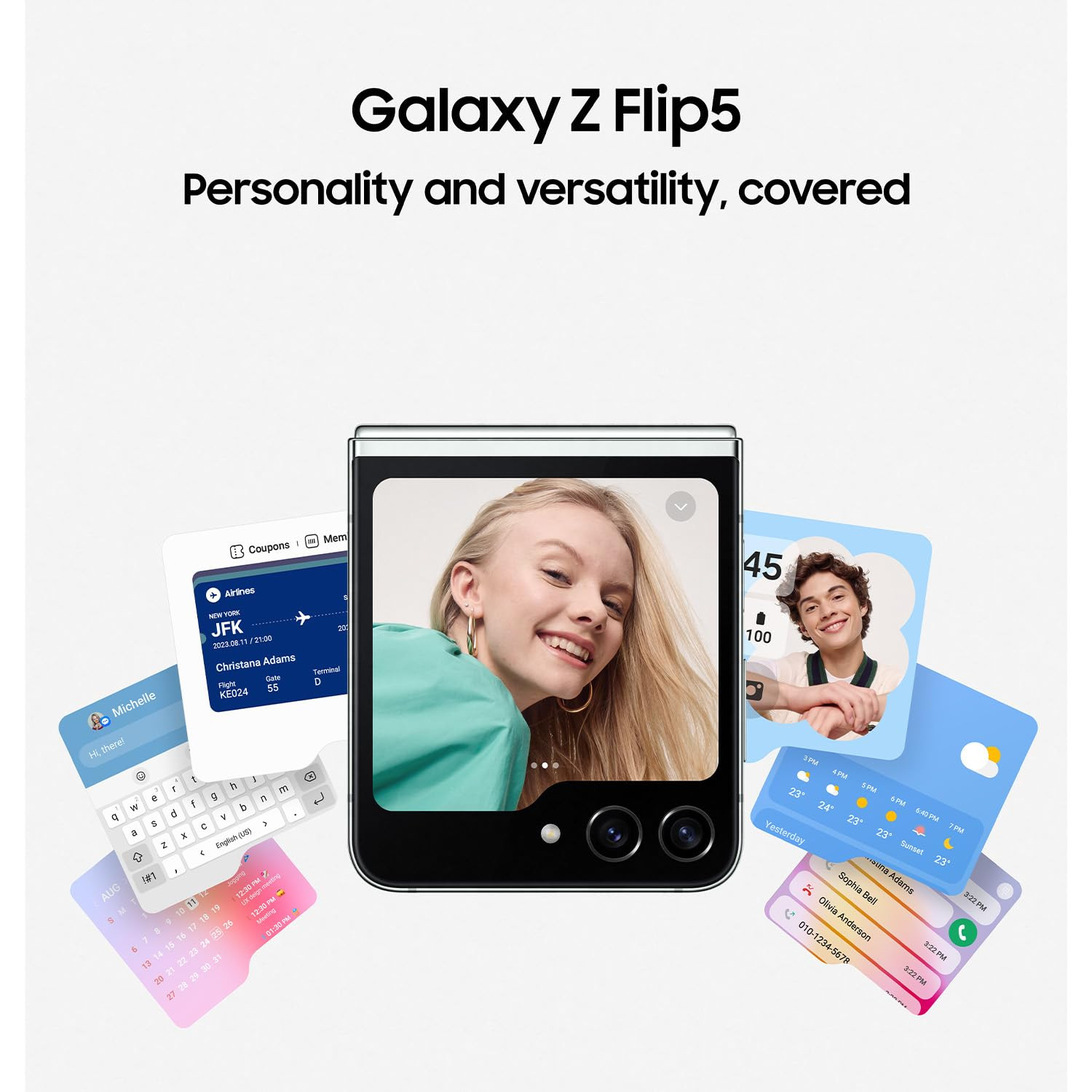 Samsung Galaxy Z Flip5 5G (Graphite, 8GB RAM, 512GB Storage) Samsung Mobile
