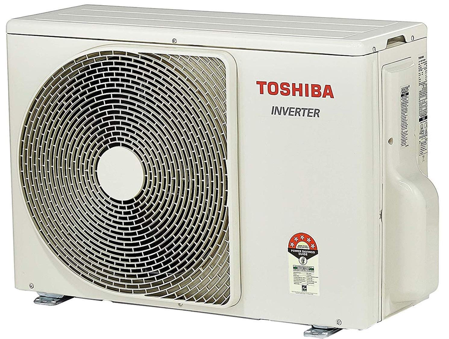 TOSHIBA 18 Ton 3 Star Inverter Split AC Copper RAS-24ZKCV3G-INT RAS-24ZACV3G-INT Gloss White