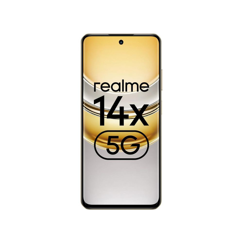 realme 14x 5G Golden Glow 8GB RAM 128GB Storage