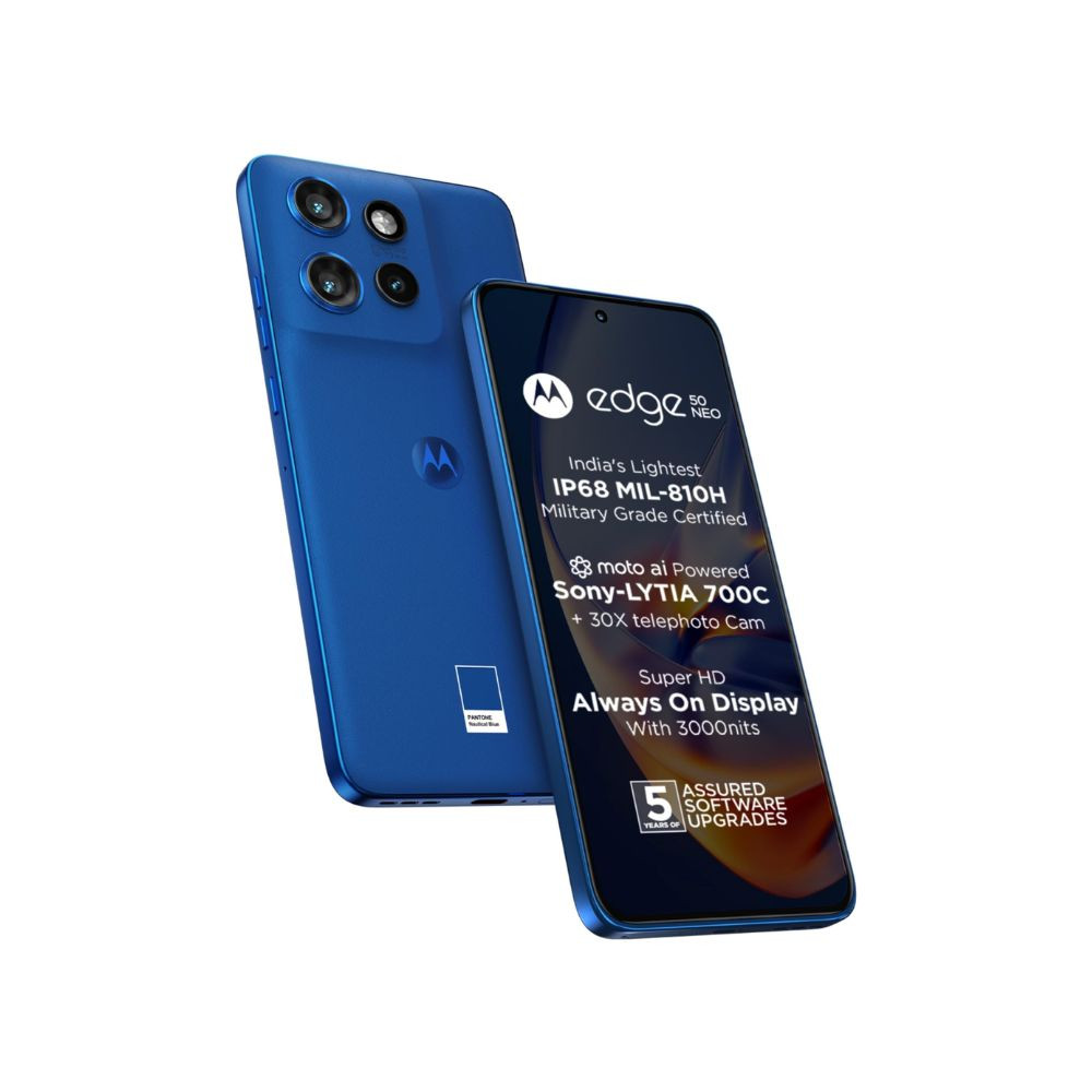 Motorola Edge 50 Neo 5G Pantone Nautical Blue 8GB RAM 256GB Storage