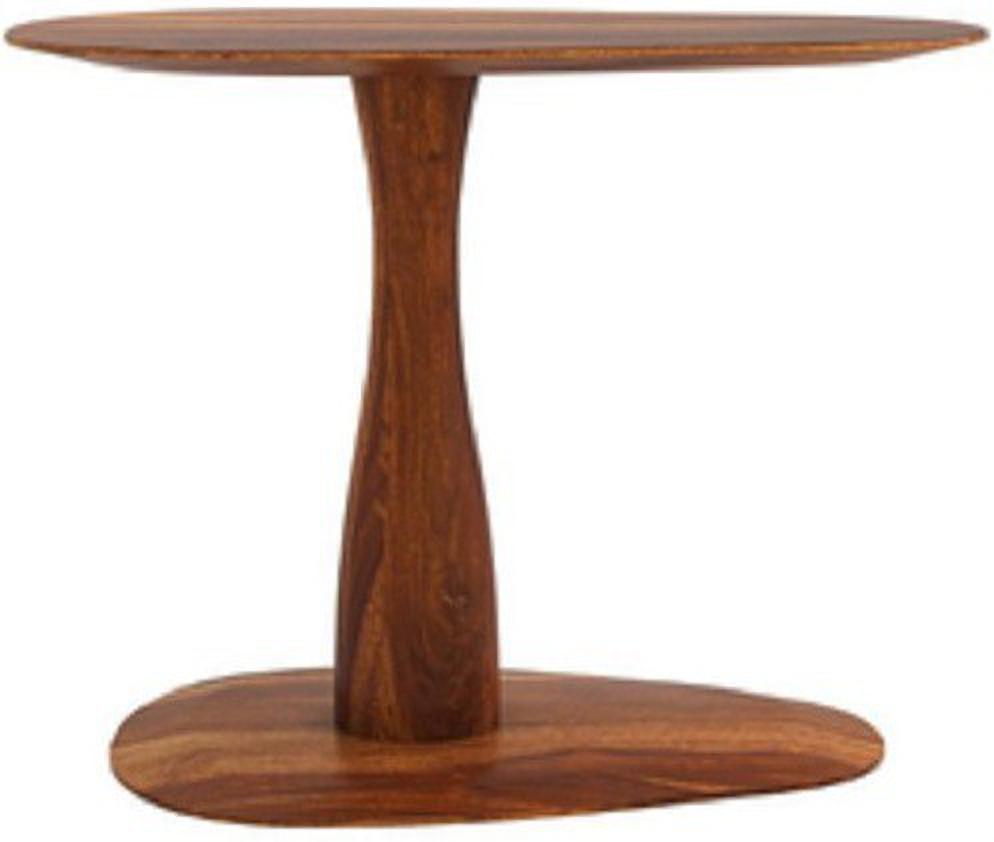 Aaram By Zebrs Solid Wood End Table (Finish Color - COLONIAL MAPPLE FINISH, DIY(Do-It-Yourself))