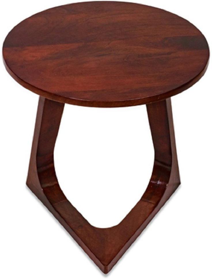 Aaram By Zebrs Solid Wood End Table (Finish Color - HONEY FINISH, DIY(Do-It-Yourself))