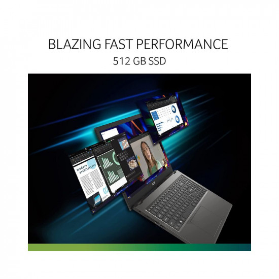 Acer Extensa 15 AMD Ryzen 3 7320U Quad-Core Processor (8 GB/512 GB SSD/Windows 11 Home/AMD Radeon Graphics/1.78 KG/Steel Gray) EX215-23 Full HD Display Laptop