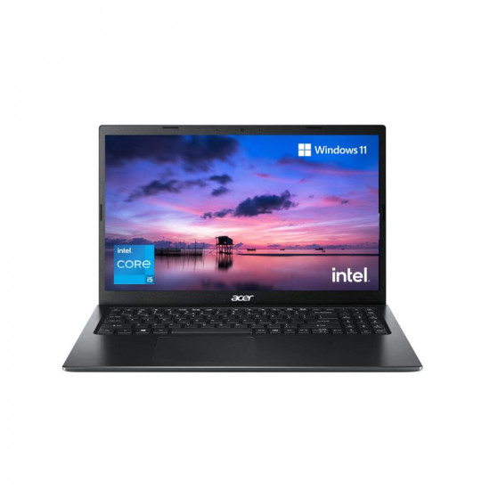 Acer Extensa 15 Lightweight Laptop Intel Core i5 11th Gen Processor - (8 GB/ 512 GB SSD/ Windows 11 Home/ 1.7kg/ Black/ Elevated Hinge Design) EX215-54 with 39.6 cm (15.6 inches) FHD Display