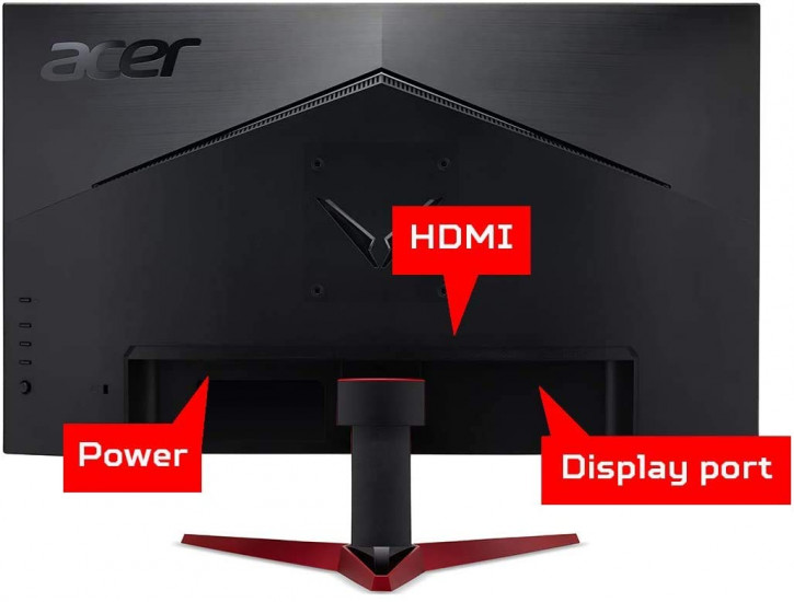 Acer Nitro Vg270 S 27 Inch (68.58 Cm) LCD 1920 x 1080 Pixels Monitor with LED Backlight Full Hd IPS Gaming I 0.5 Ms Response Time I 165Hz Refresh Rate I HDR 10