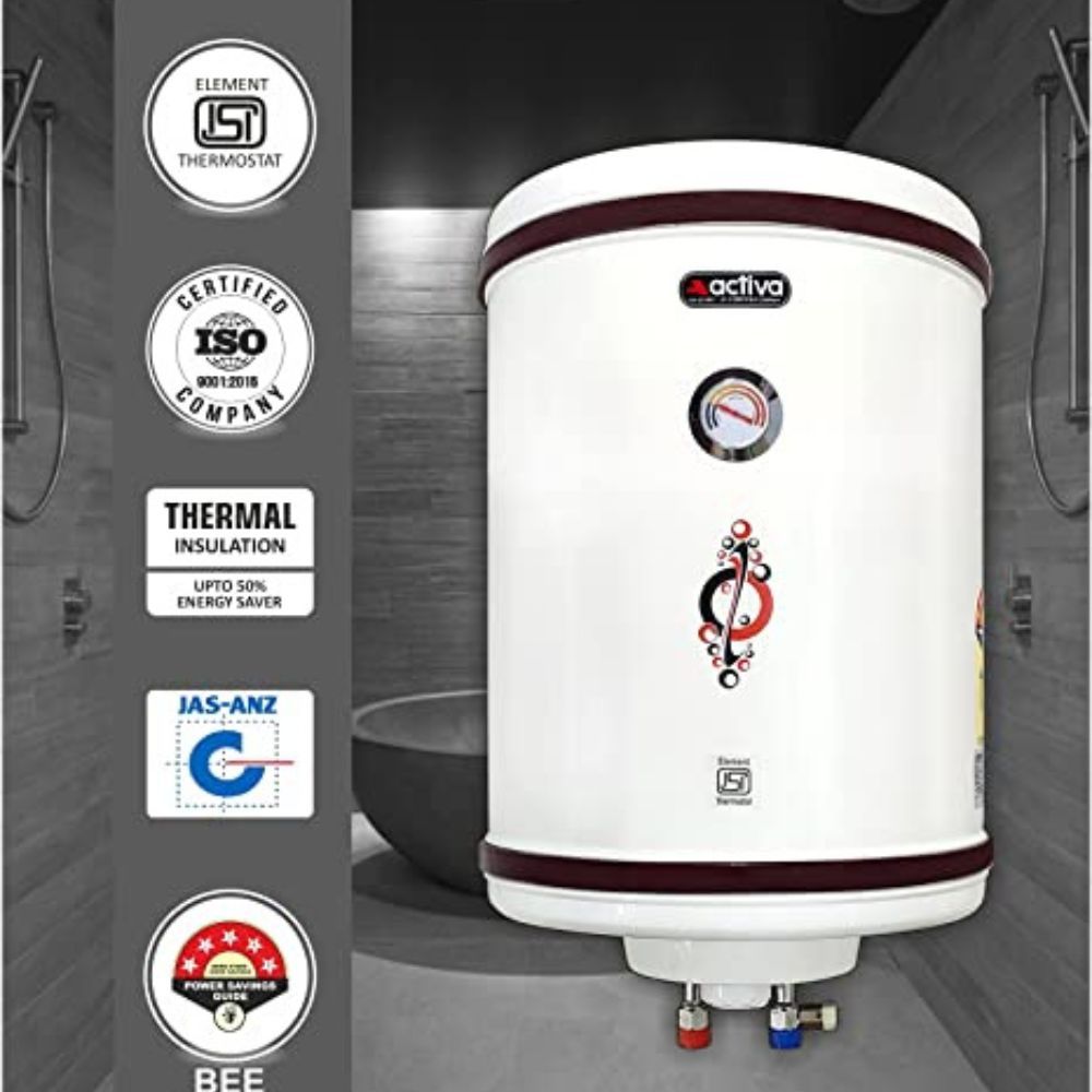ACTIVA Storage 50 LTR. 5 Stars (.8mm TANK) 2 KVA Geyser (50 LTR)